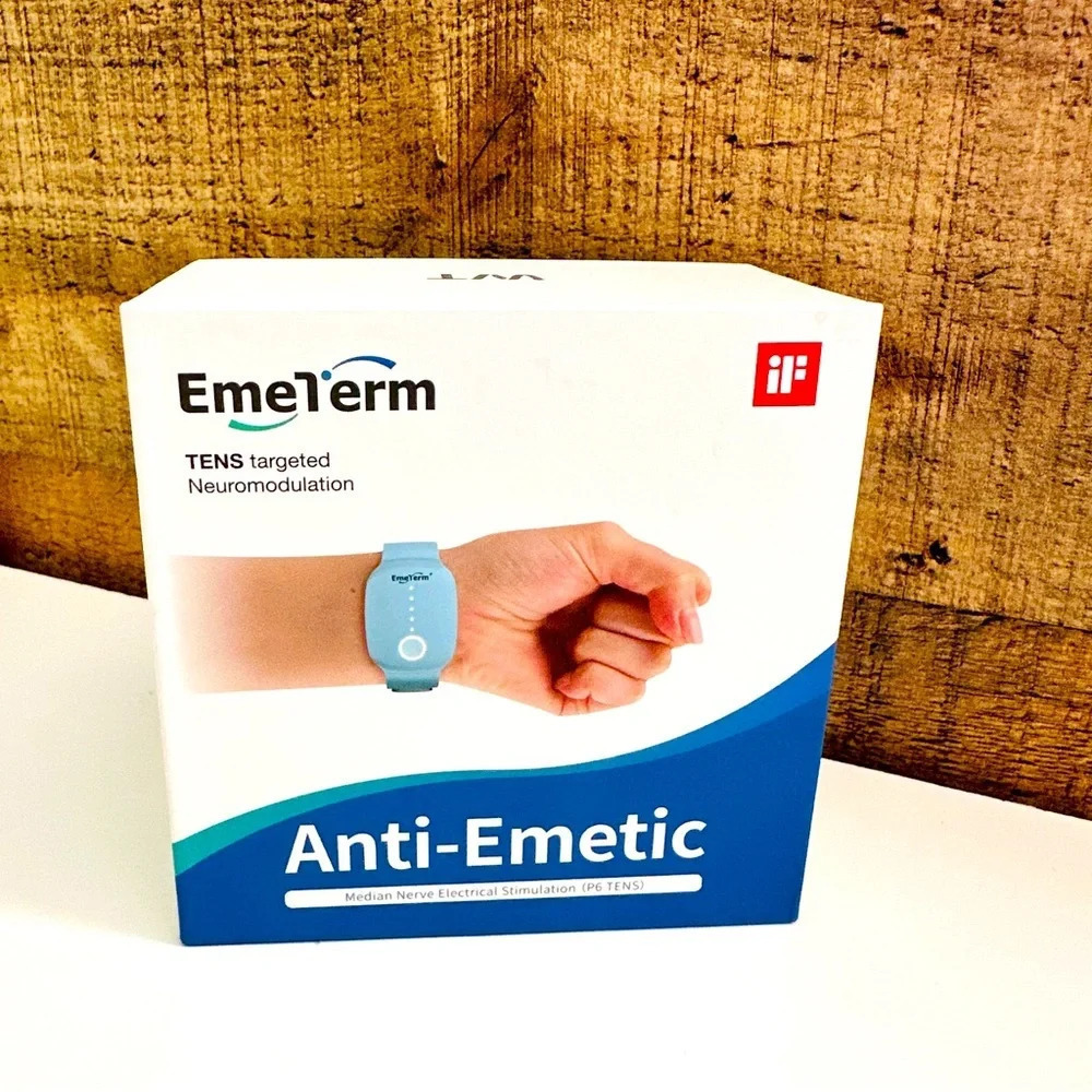 New Eme Term Anti-Nausea Wristband For Pregnancy/Motion Travel Sickness Etc.